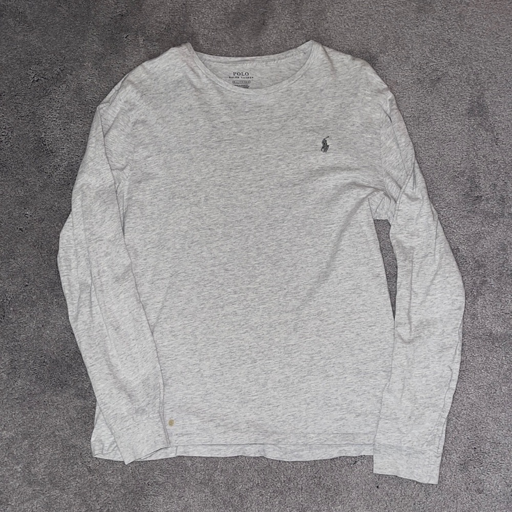 Mens Polo Long Sleeve Shirt